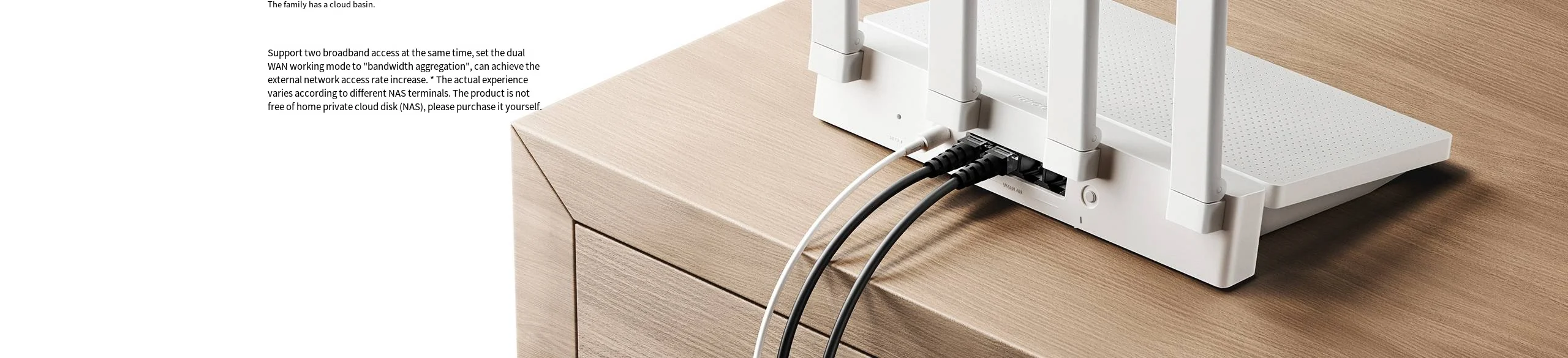 Xiaomi-Roteador WiFi Redmi para Crianças, Tecnologia Mesh,