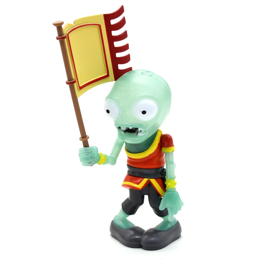 thumbnail image 4 of Nuevo 1 pieza PVZ PLANTS VS ZOMBIES 2 Peashooter Zombie Yeti Gatling Crazy Dave Figura de acción Modelo Muñecas Juguete de tiro Niño Regalo, 4 of 5