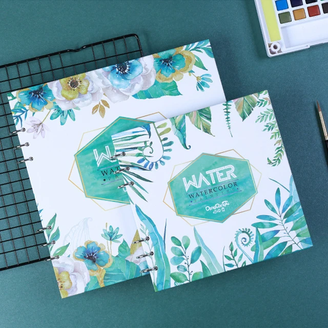 Using The New Watercolor Notebooks (With a LOT of Water)!