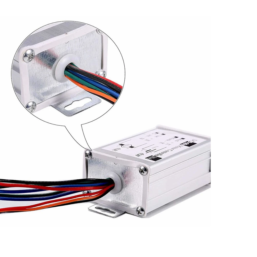 DC Motor Speed Controller Motor Speed Controller Electric Motor Speed Controller DC 9V 12V 24V 48V 60V 20A Reversible PWM 0-1200W Adjustable Current