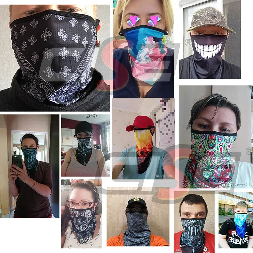 Balaclava Mask Motorcycle Neck Gaiter Cycling Balaclava Neck Gaiter Motorcycle Mask Summer