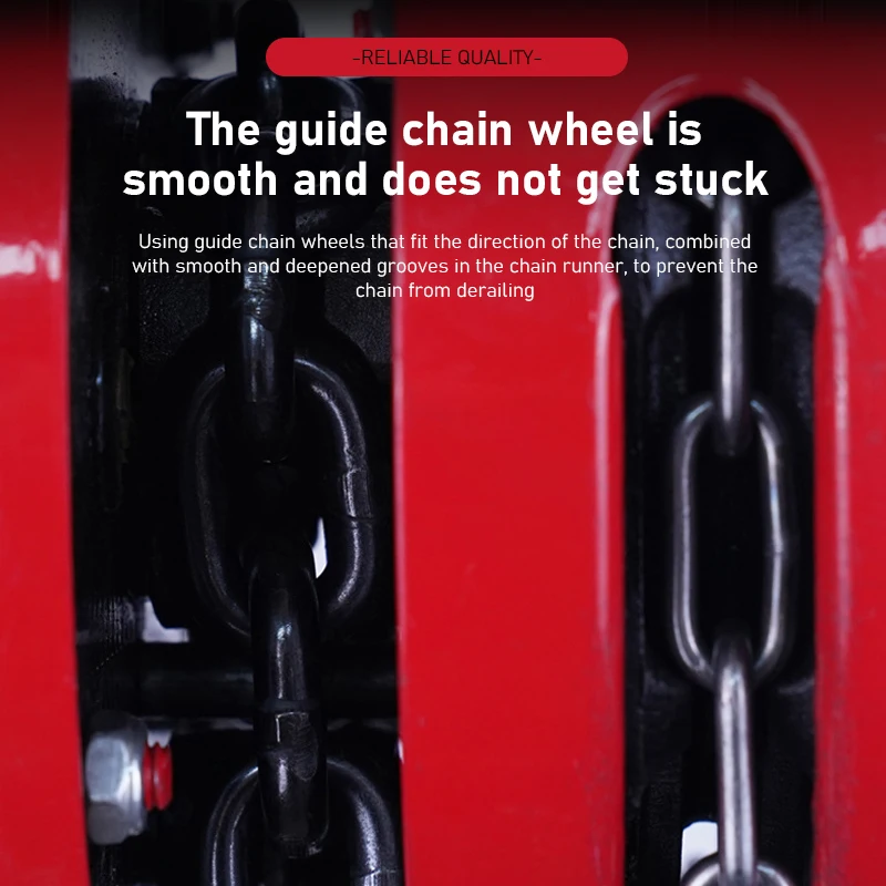 3M Round Hand Hoist Domestic Industrial Lifting 1T 2T 3T Manual Chain Hoist Lifting Chain Crane Accessories