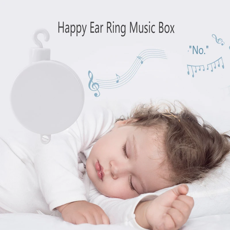 Baby Musical Crib Mobile With Hanging Rotating Toys Infant Bed Decoration Bedside Bell Toy Ringing Toys For Babies Boy And Girl - 5