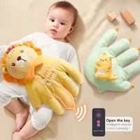 Baby Pillow Newborn Soothing Babe Sleep Aid Pillow Babies Soothing Palms Infant Calming Remote Control Hand Palm Toddler Nursing 1
