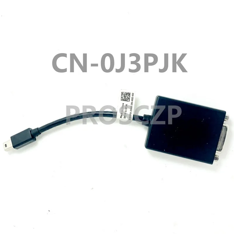 Free Shipping High Quality For Mini DisplayPort to DVI Adapter Cable Thunderbolt To DVI J3PJK 0J3PJK CN-0J3PJK 100% Working Well