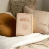 Beige Matthew 6 Holy Bible Book Pillow That Opens with Bible Text Scriptures Christian Gift Stuffed Plushie Bible-Pillow 2