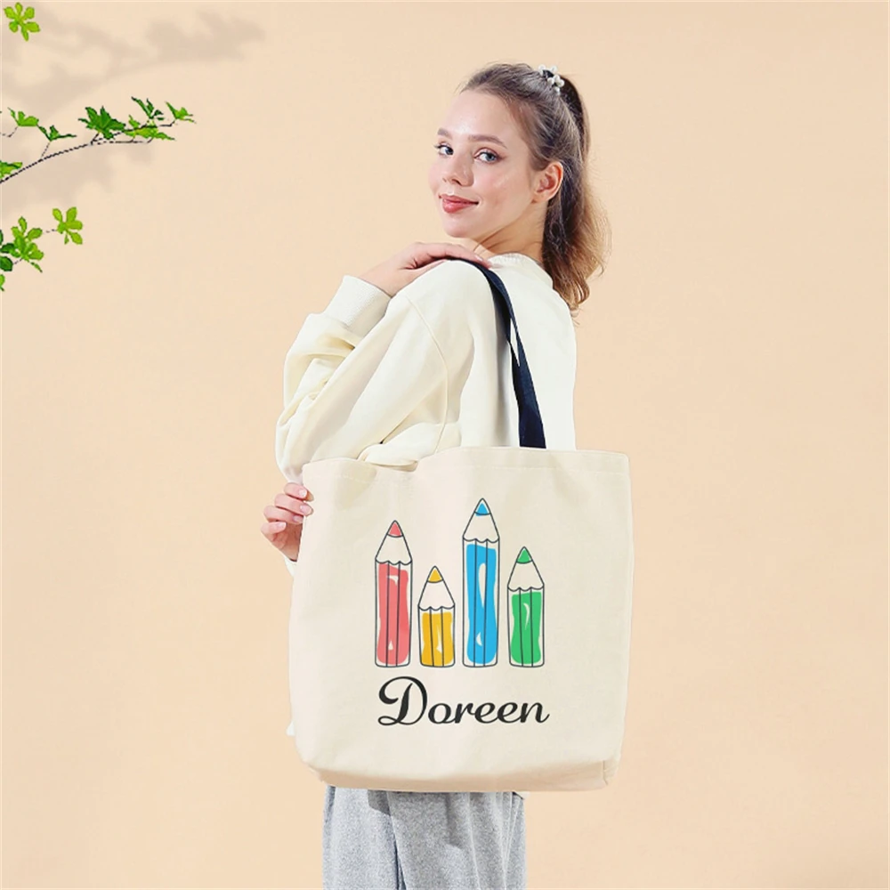 New women's tote bag, customized photo shopping bag, can be customized according to your unique design