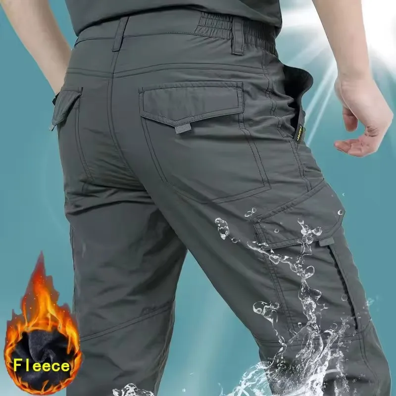 Winter Warm Stretch Pants Men Thick Fleece Linner Outdoor SoftShell Waterproof Thermal Hiking Pants Cargo Casual Long Pant | Sale Bangladesh Winter Warm Stretch Pants Men Thick Fleece Linner Outdoor SoftShell Waterproof Thermal Hiking Pants Cargo Casual Long Pant Sale Bangladesh