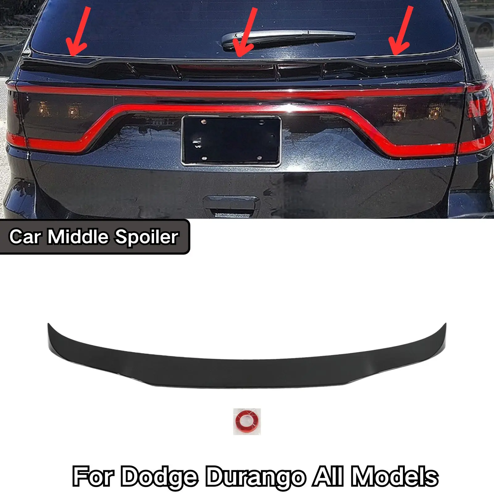 Durango Raceway Spoiler Car Middle Spoiler For Dodge Durango 2012-2025 All Models Car ...