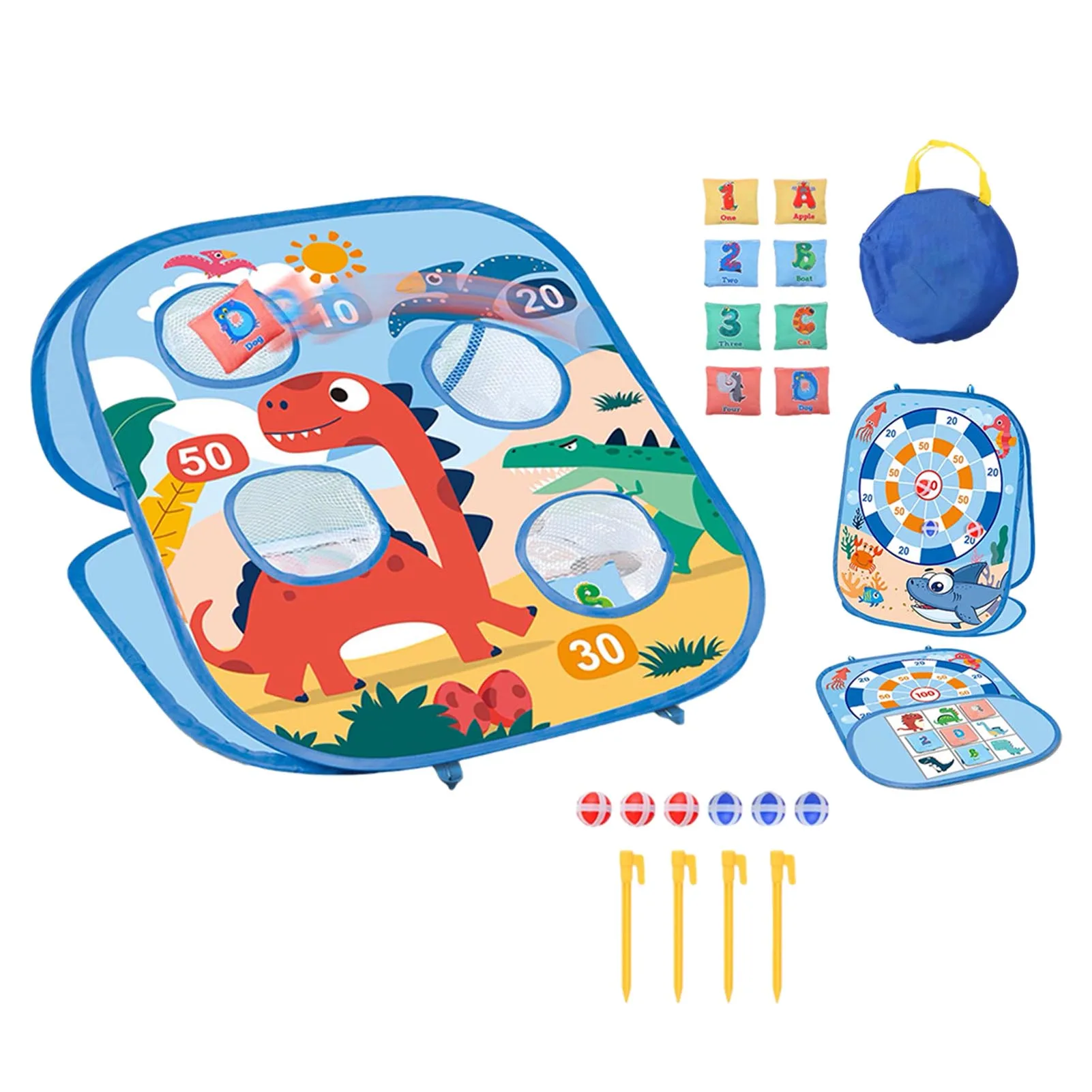 Kids Play Bean Bags Toys Game Bean Bags Safe Tossing Throwing Bags Fun