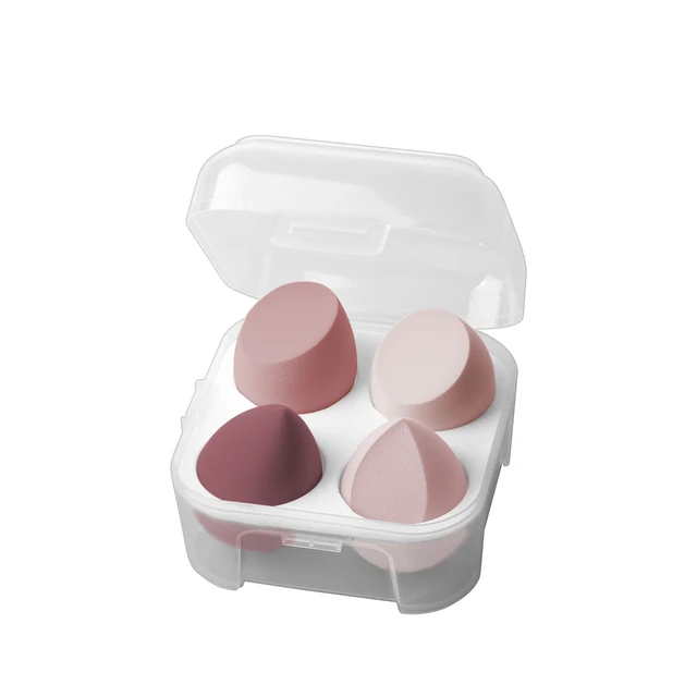 IMAGIC Sponge 4pcs/Set Makeup Puff Cosmetic Latex Soft Beauty Ball Foundation Powder With Box Wet and Dry Colorful Makeup Tool TL-20220124-1