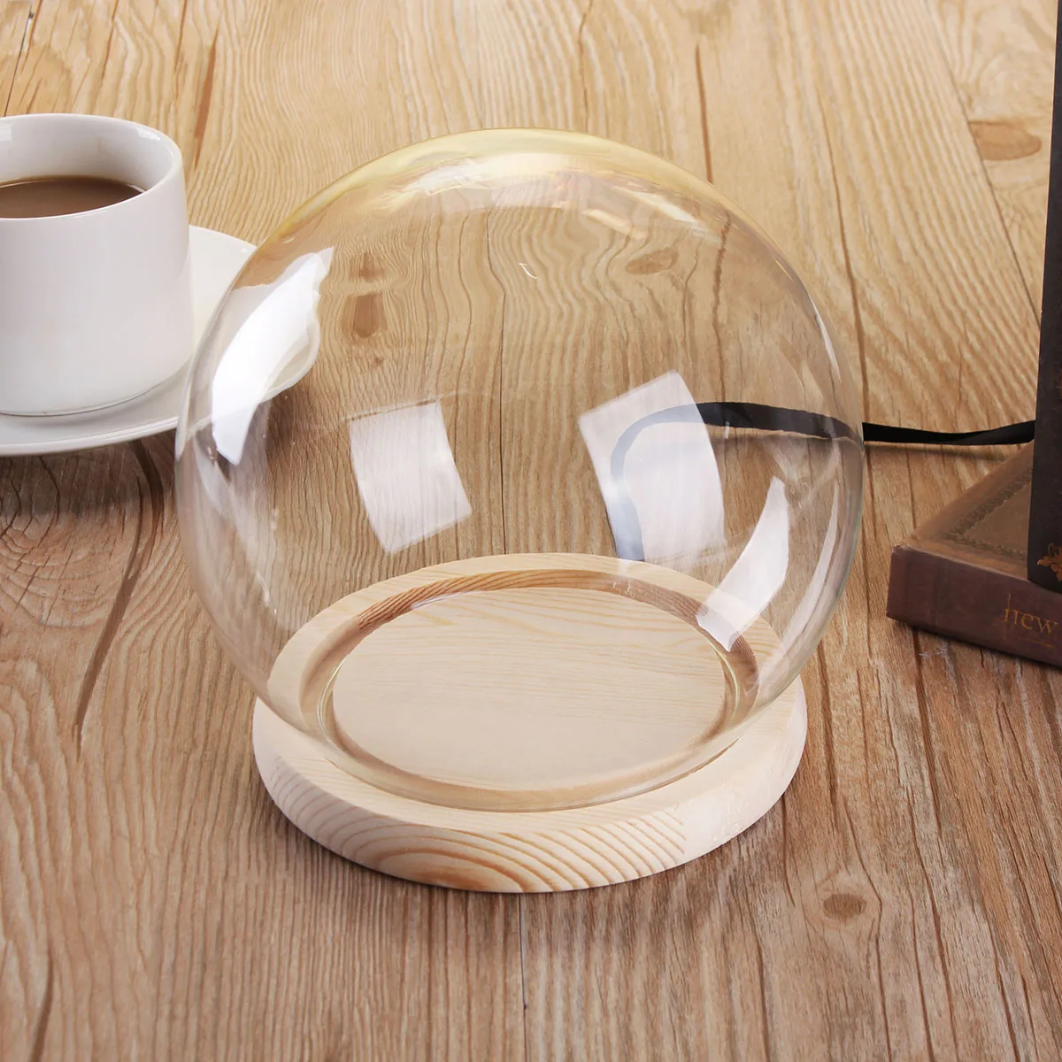 

Стеклянная купольная крышка 12 см для цветов, суккулентов, ВАЗ со стандартным декором для стола, «сделай сам», Пылезащитная подставка для витрины