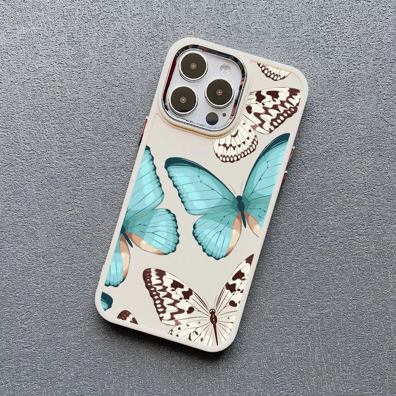 Elegant Butterfly Silicone Phone Case - New Fashion Cover