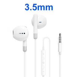 Premium In - Ear Wired Headset with Type C and 3.5mm Connector (3.5mm)
