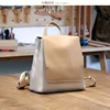 Chic Original Design Top Layer Cowhide Leather Women Backpack High Quality College Girl School Book Knapsack Rucksack Bag 2