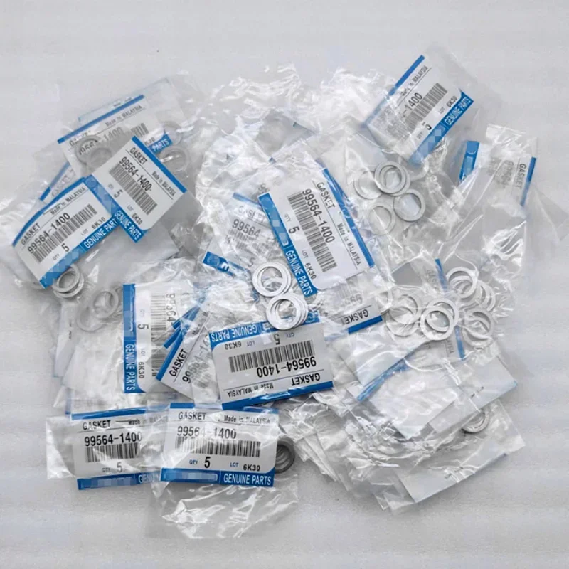 Oil Drain Plug Gasket Oil Pan Drain Screw Gasket For Mazda CX-3 CX-4 CX-5 CX-8 Atenza Axela Genuine M14x1.5 Oil Drain Plug Seal Washer Sealing Washers