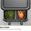 Touch Dual Air Fryer, Maximize The Healthiest Meals With Double Basket Capacity, One-Touch Digital Controls 6