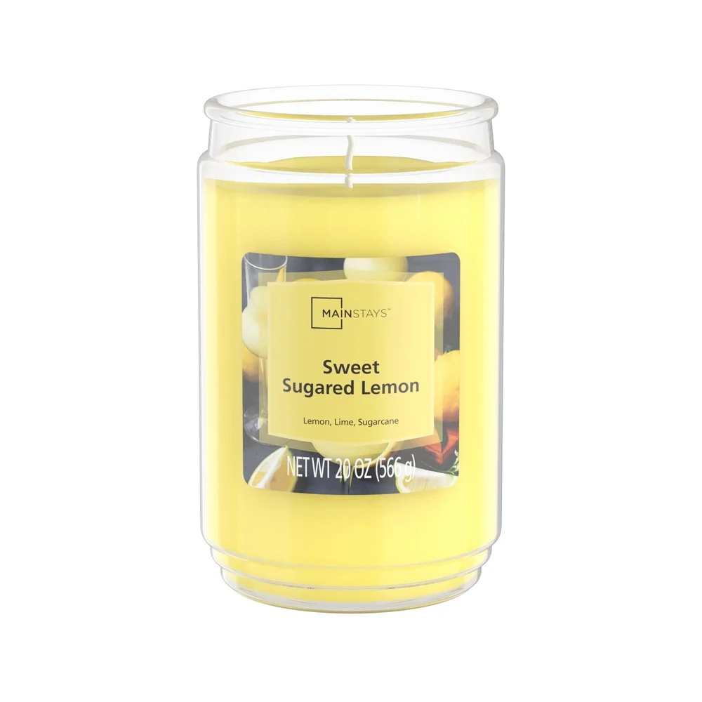 Sugared Lemon Candle 2