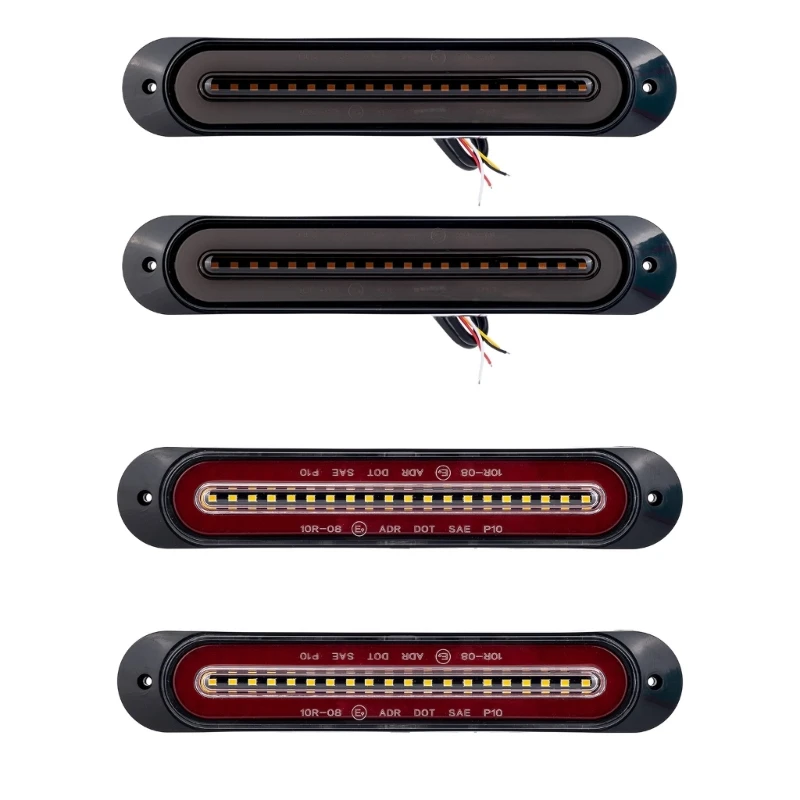 

Задний фонарь грузовика, задний фонарь, водонепроницаемый яркий сигнал поворота, тормоз, задний фонарь, задний фонарь, 12-24 В, грузовик, лодка, снегоход, прицеп, пикап, 68 светодиодов