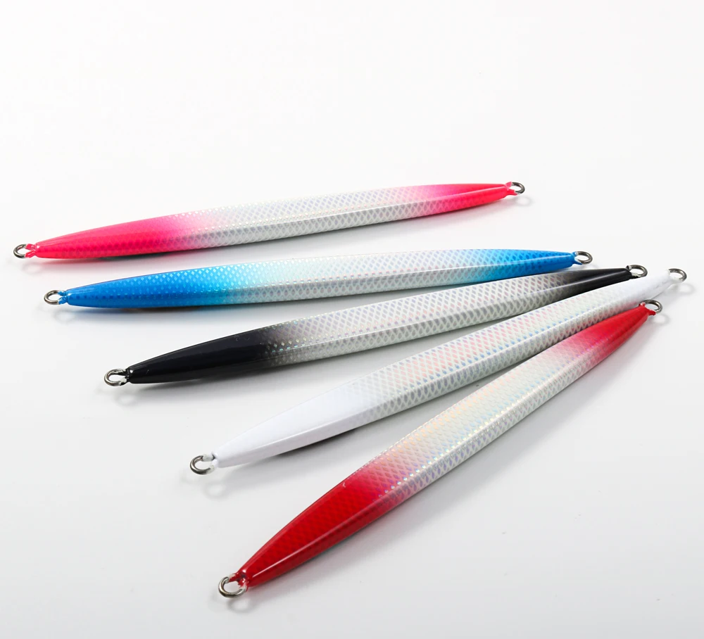 JIGGING PRO 100g 150g 200g 250g 300g 400g Tiefsee Boot Angeln Köder große Vertikale Metall Jigs Schnell Sinkende Künstliche Köder – Detail 8