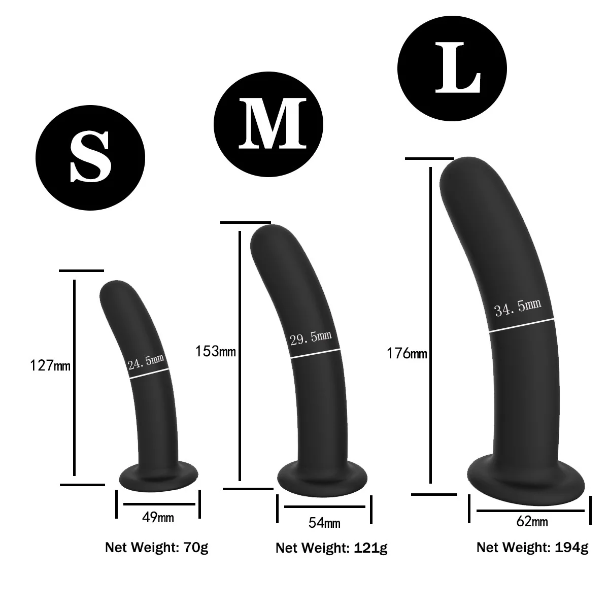 

Silicone Butt Plug Prostate Stimulation Tool Anus And Vagina Expansion Massage Masturbation Anal Plug Men And Women Anal Sex Toy