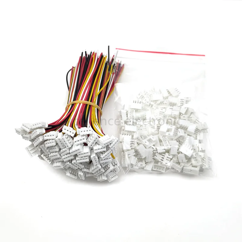 Jst Mini Conector Plug com Cabos de Fios Micro Jst 2.0 ph Pinos 100 mm 10cm