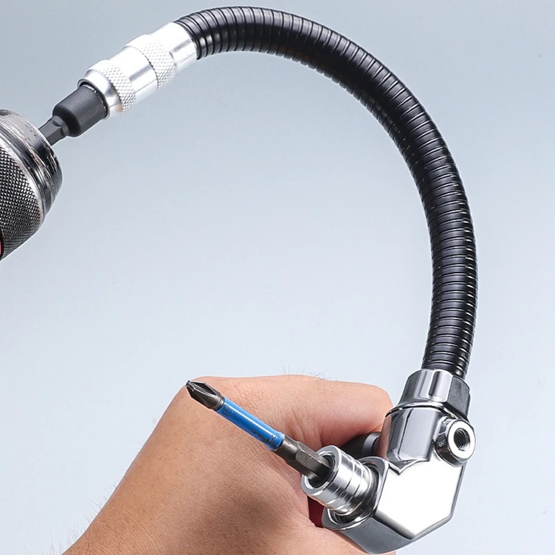 90/105 Degree Angle Electric Corner Turner, Electric Screwdriver Hardware Tool Accessories, Elbow Universa Flexible Shaft