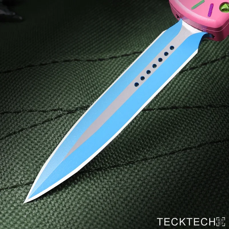 Donut Limited UTX-70 KNIFE MICRO ULTRA MINI TECH KNIFE UTX70 UTX 70 EDC Self Defense Tactical Pocketknife D2 Blade CNC T6 3