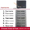 Baellerry 2022 New Men Short Wallets Small Card Holder Name Customized Luxury Male Purse Photo Holder Fashion Chain Men's Wallet 6