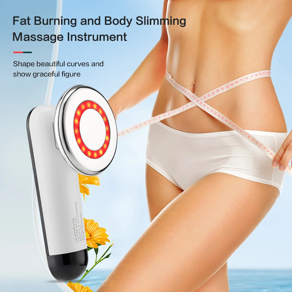 Microcurrent Body Slimming Machine Weight Loss Fat Burner Massager Shaping Slimming Anti-cellulite Beauty Health Tool Recharge