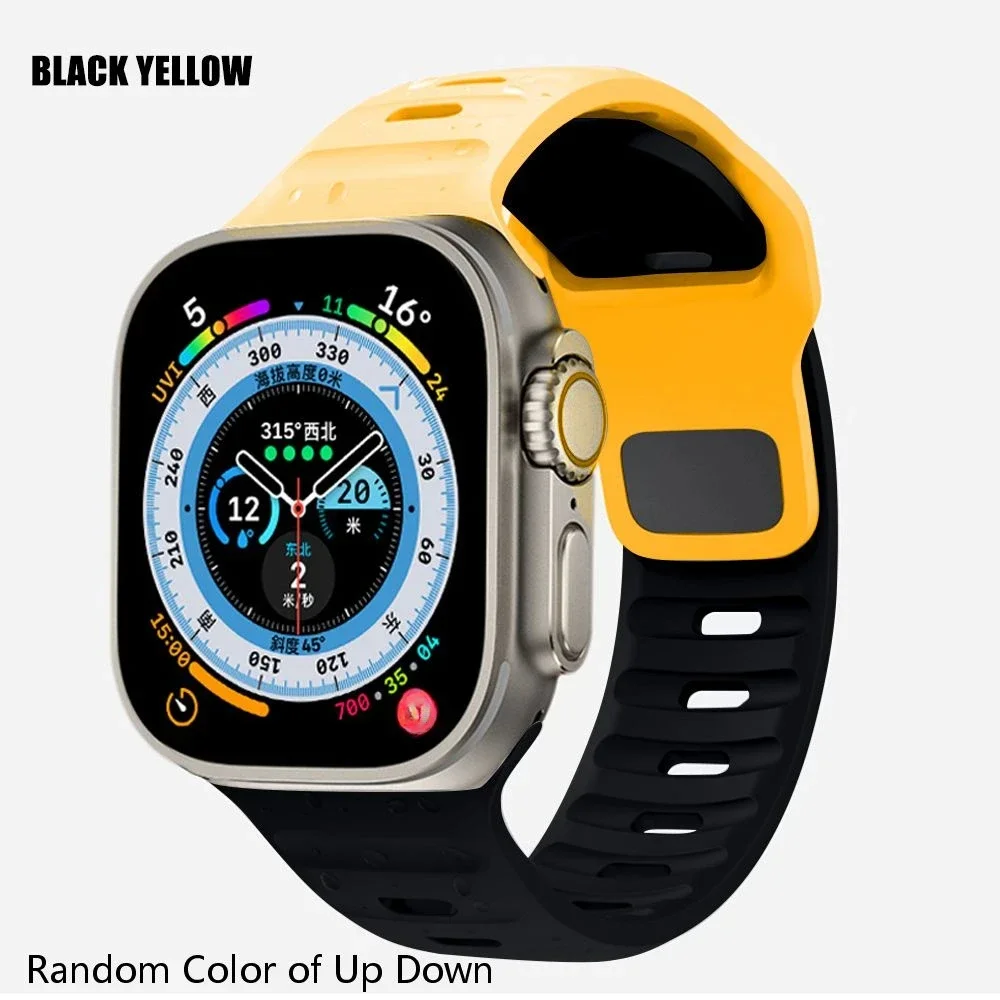 Luminous Soft Silicone Watch Strap Bracelet