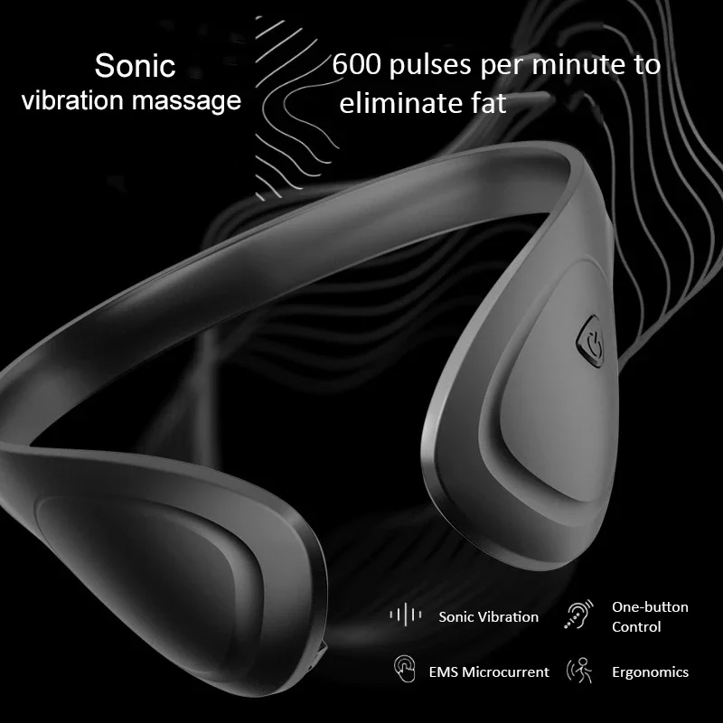 V-Face Shaping Massager EMS Vibration Facial Lifting Massager Smart Electric Microcurrent Face Lift Machine Beauty Health Tools 6
