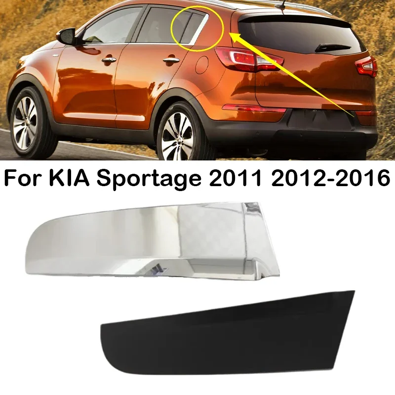Car Rear Door C Pillar Frame Garnish Molding Cover Trim 832703W000 83280 For KIA Sportage 2011 2012 2013 2014 2015