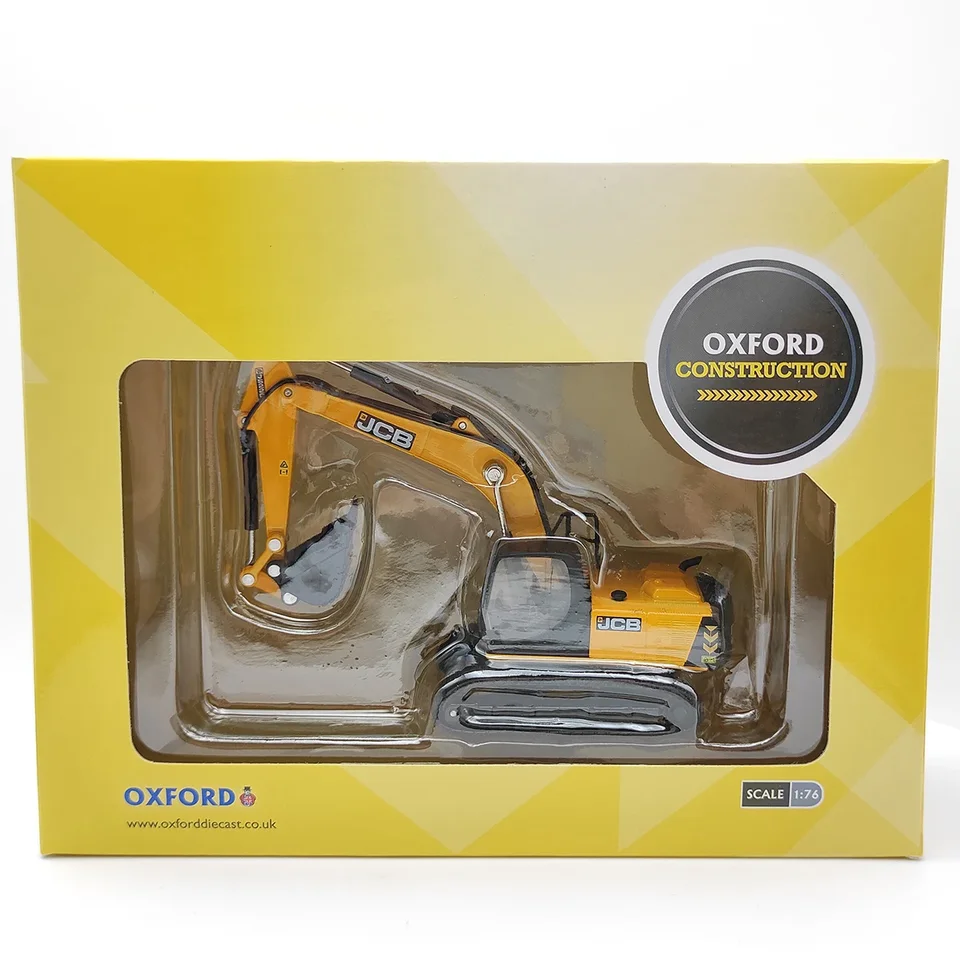 Diecast 1:76 Scale OXFORD 76JS001 JCB JS220 Tracked Excavator