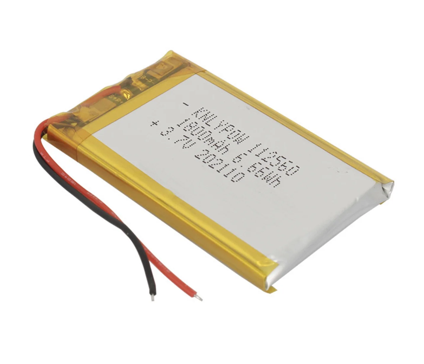 3.7V充電式バッテリー 112560 ポリマーリチウム電池 1800mAh 3.7V ワイヤレスルーター LED ランプは 1100  回繰り返し充電されます - AliExpress