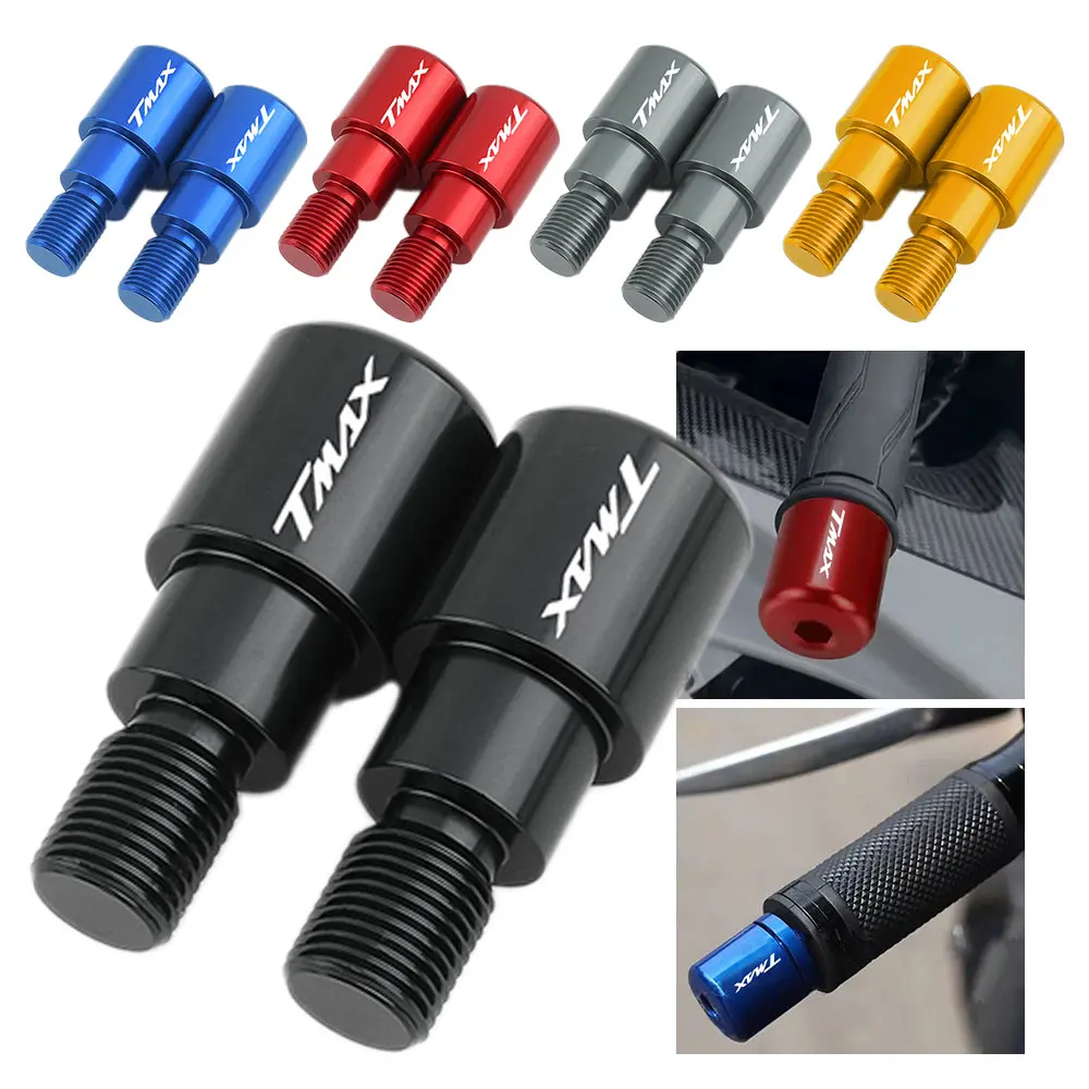 Premium CNC Handlebar Grips with Bar End Caps - Sleek End Cover Plugs