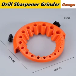 Versatile Portable Drill Bit Sharpener and Grinder Tool (Orange)