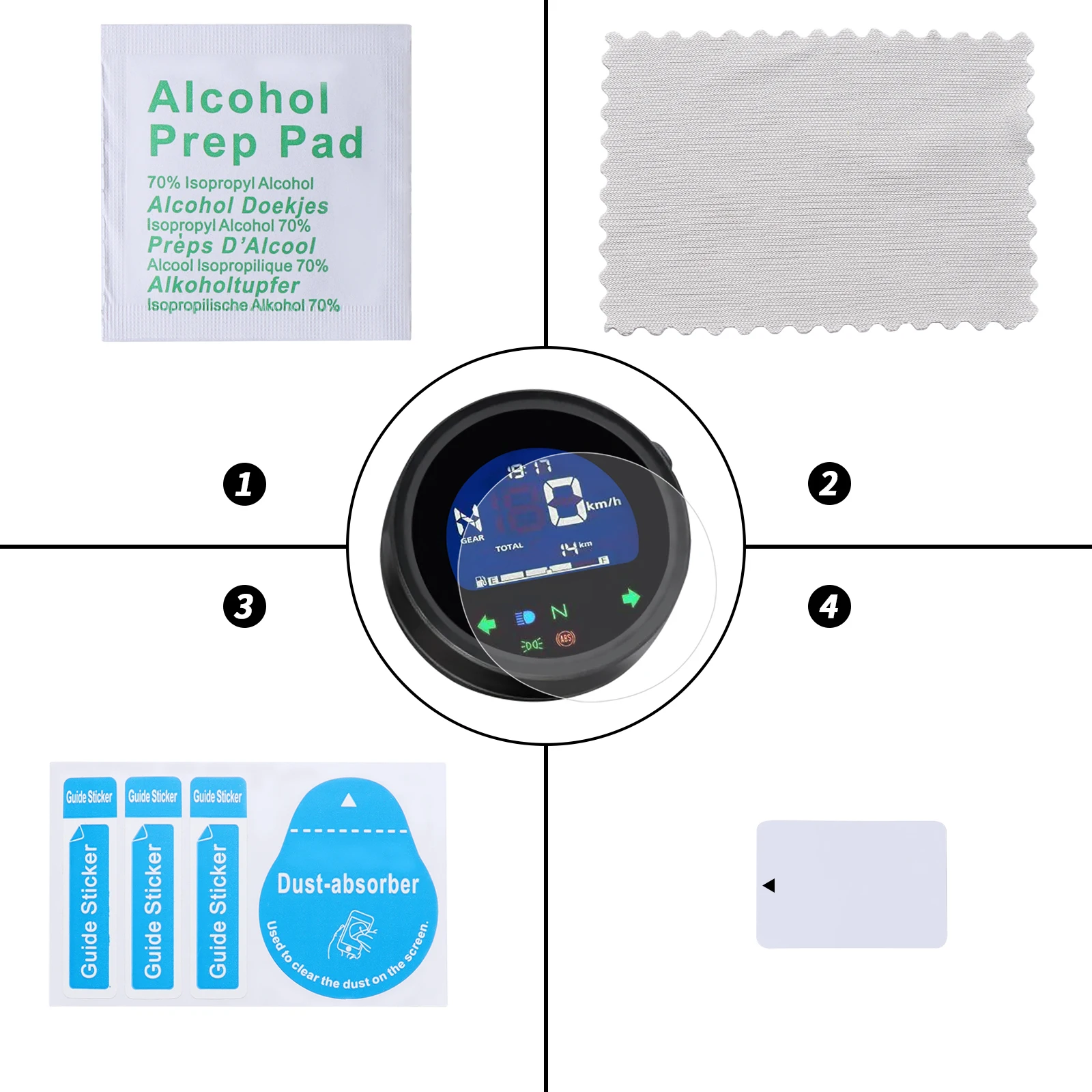 Motorcycle Instrument Cluster Scratch Film Screen Protection For Honda Rebel 500 CMX500 CMX300 Rebel 300 20-22 CL300 CL500 23-24