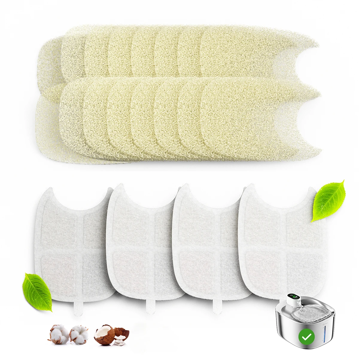 Water Dispenser Filter Replacement For APETDOLA FS10PRO Stainless Steel 6-layer Filtration