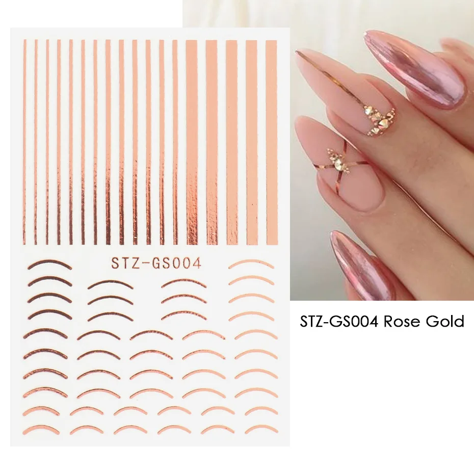 Gold Adhesive Tapes Nails - Best Price in Singapore - Jan 2024 | Lazada.sg