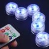 LED Light Remote Control Night Lights For Wedding Tea Light Hot Tub Pond Pool Bathtub Aquarium Party Vase Decor 4