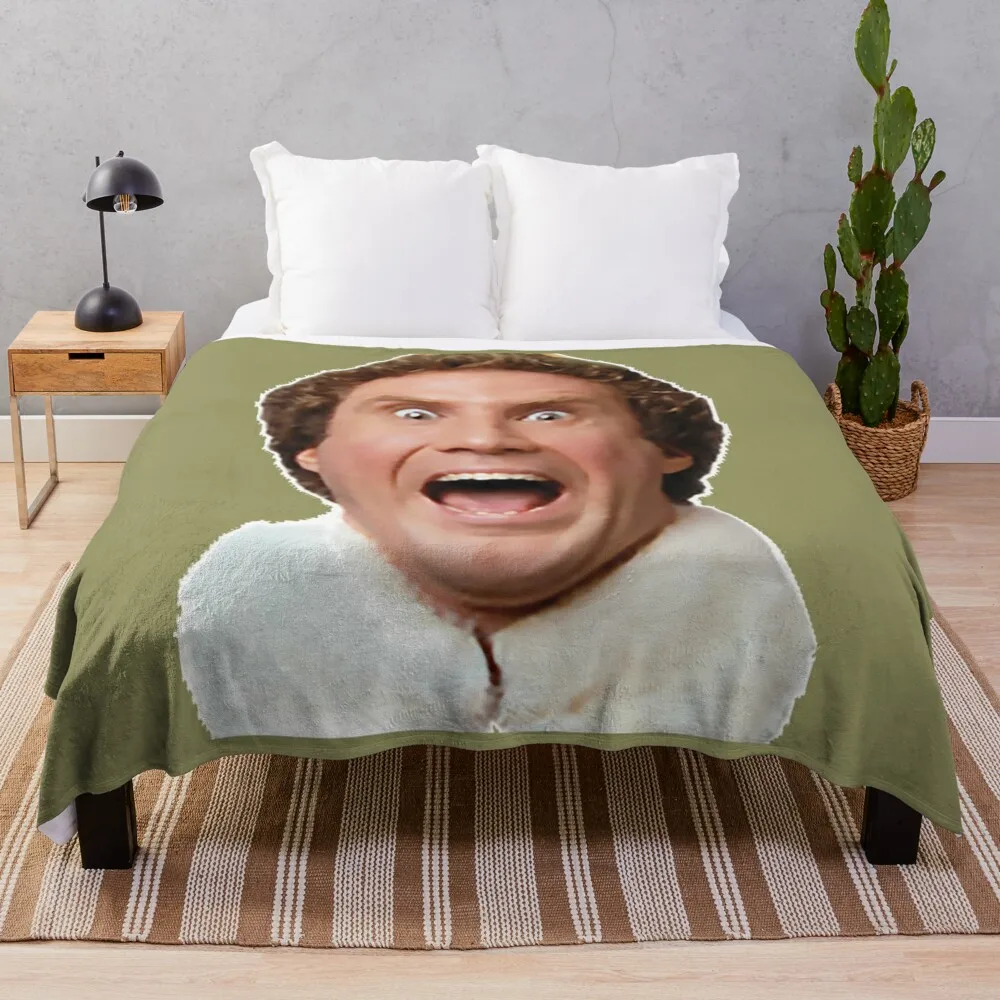 

Одеяло Buddy the Elf мягкое клетчатое, идея для подарка на День святого Валентина, Хэллоуин, покрывало для дивана