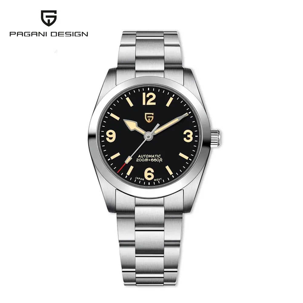 Pagani Design Explorer 36Mm Men's Automatic Mechanical Watch