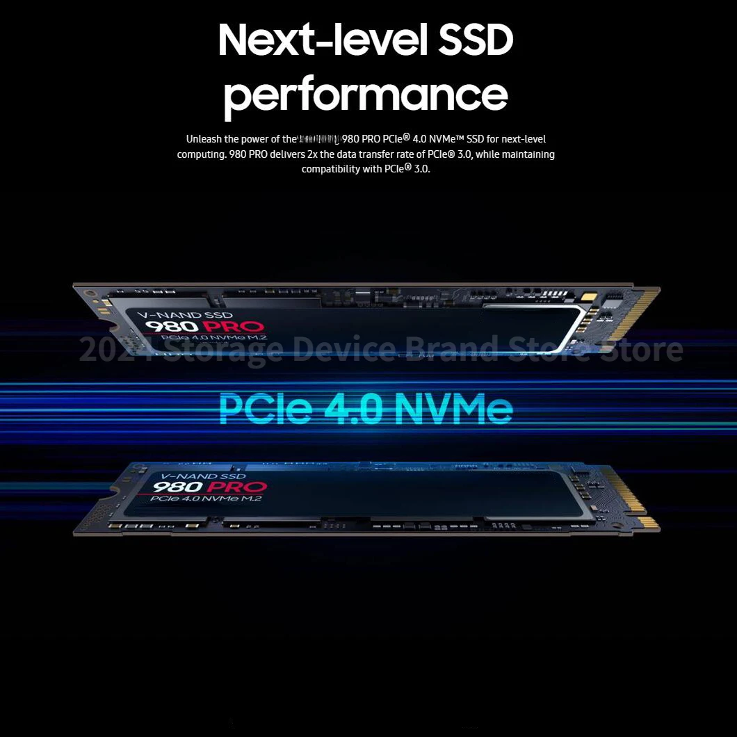 990pro 980PRO ϵ ũ, SSD NVME 2280 M.2 PCIe 4.0x4 HDD, 500GB, 1TB, 2TB, PS5 Asus Ʈ ũž  ָ Ʈ ̺
