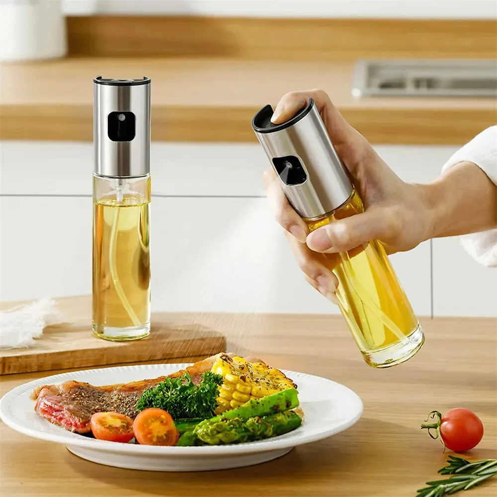 

Olive Oil Sprayer Oil Sprayer for Cooking Dressing Spray Grilling Olive Oil Glass Bottle BBQ Baking Kitchen Tool