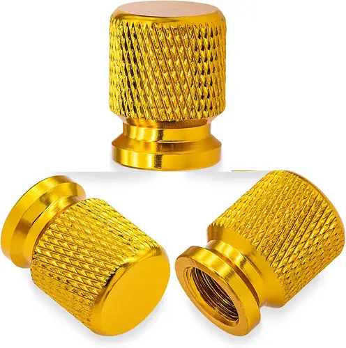 Tire Valve Stem Caps, Anodized Aluminum Wheel Valve Covers Accessories, Universal for Cars, SUVs, Bikes, Trucks and Motorcycles - Image 12