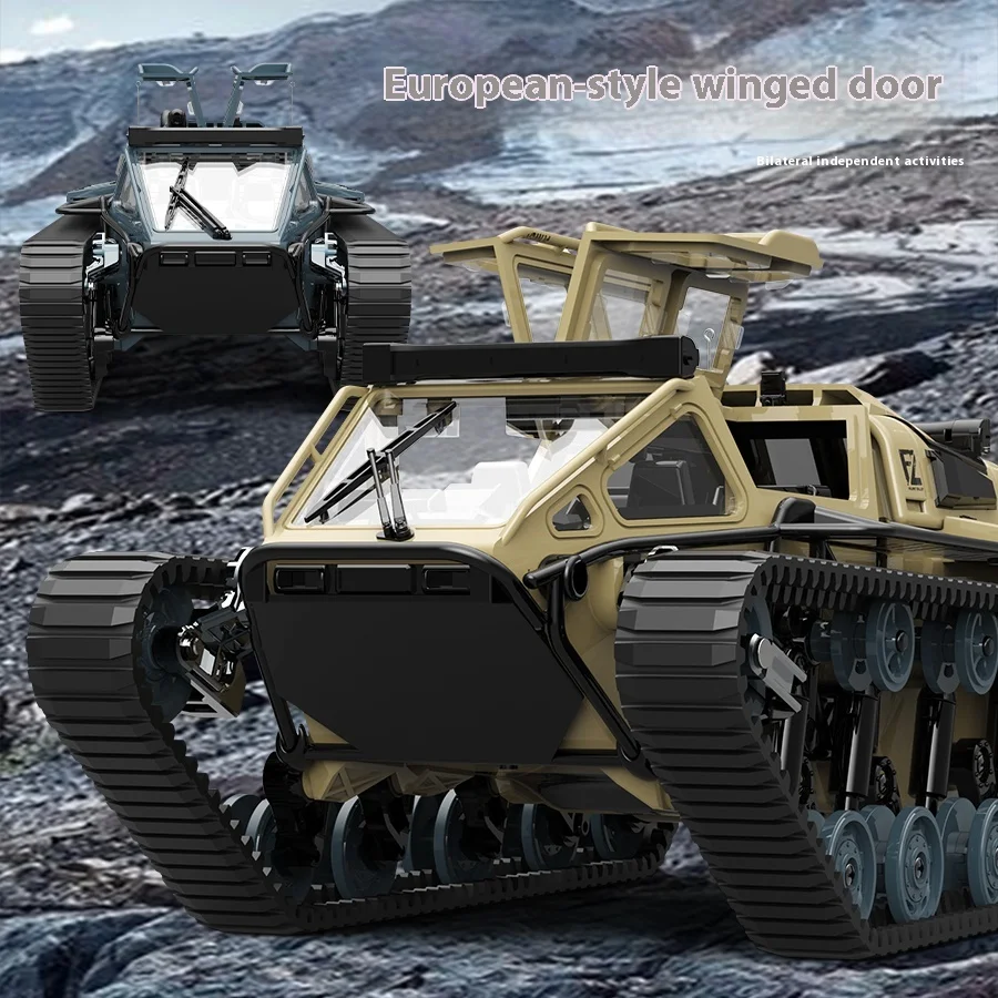 Jjrc C8812 Full Scale Tracked Vehicle High Speed Off Road Vehicle Simulation Tank Stunt Vehicle Boy Toy Car Model 3