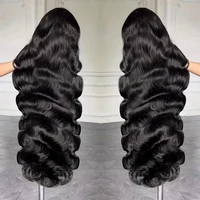 Perruques bouclées 30 40 pouces 13x4 vague de corps perruques de cheveux humains pour les femmes noires 13x6 vague profonde Hd cheveux humains dentelle frontale perruque livraison gratuite 1