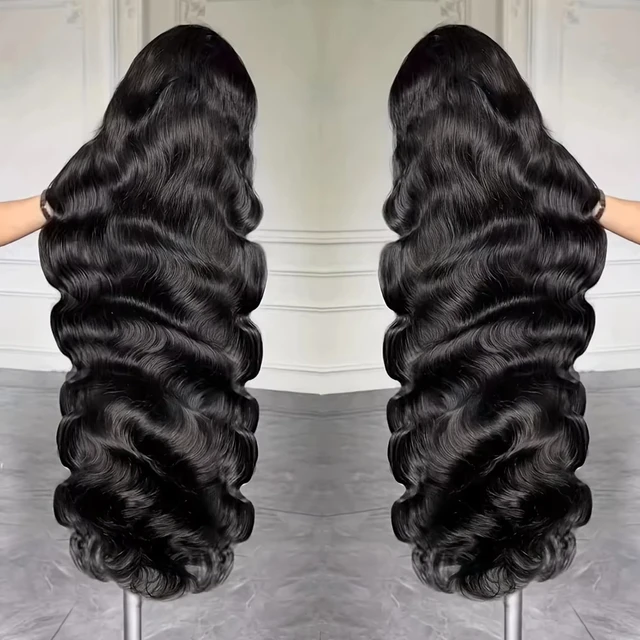 Perruques bouclées 30 40 pouces 13x4 vague de corps perruques de cheveux humains pour les femmes noires 13x6 vague profonde Hd cheveux humains dentelle frontale perruque livraison gratuite 1