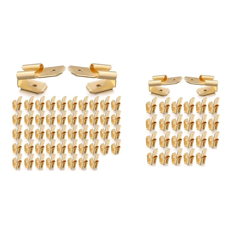Spade Connectors Adapter Piggyback Spade Connectors 3 Way Adapter Dual Male To Single Female Brass Quick Disconnect Connectors